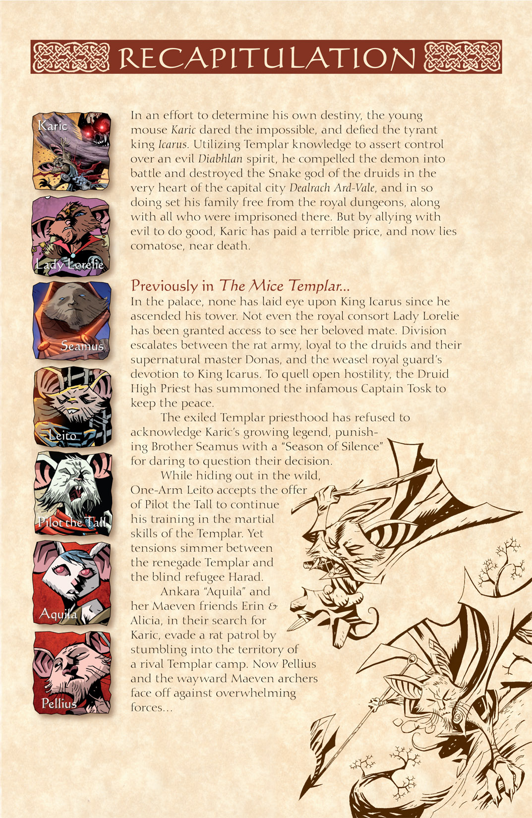 Read online The Mice Templar Volume 3: A Midwinter Night's Dream comic -  Issue #5 - 3