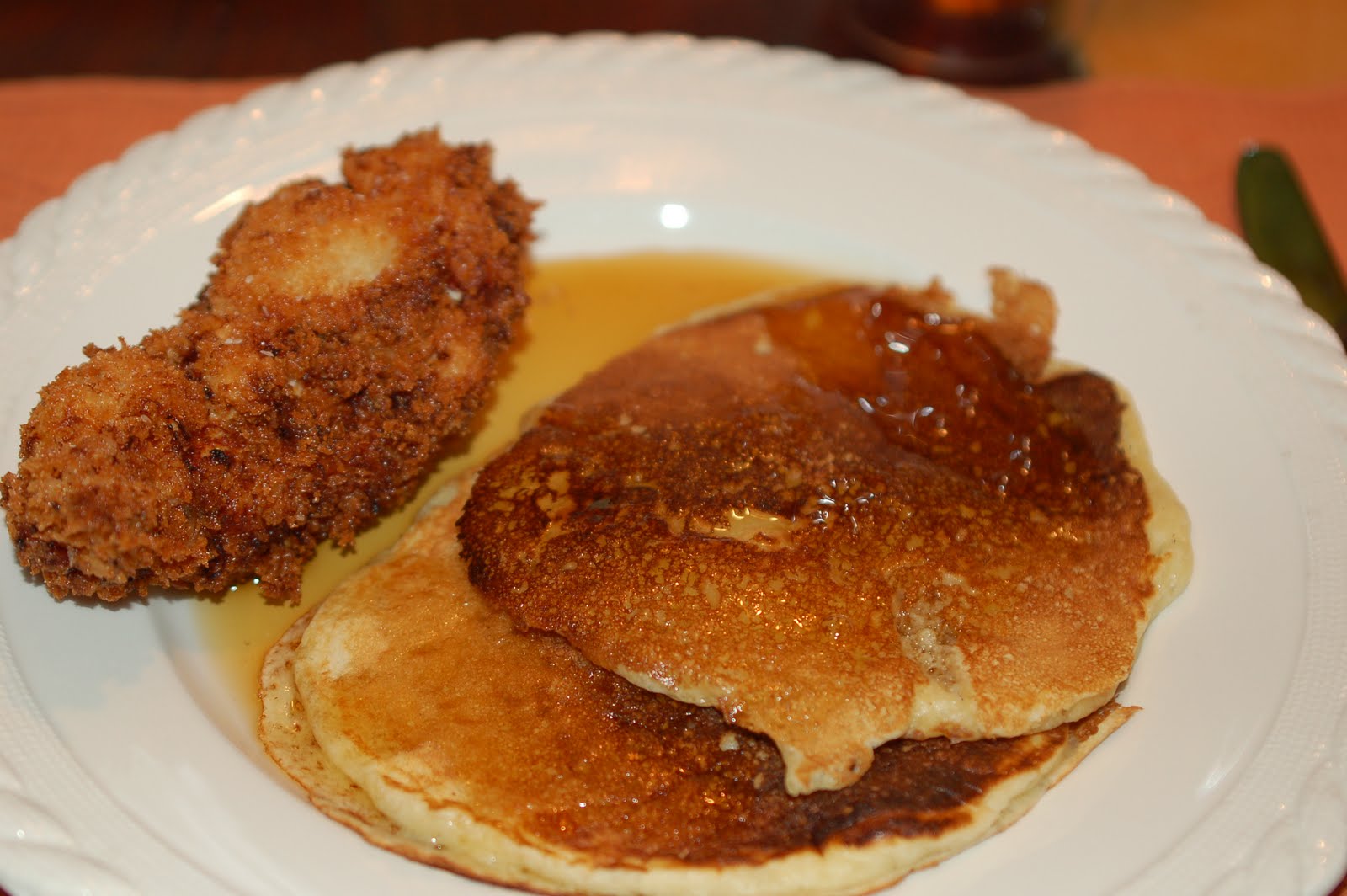 Let’s Eat Menu 11 Chicken and Pancakes