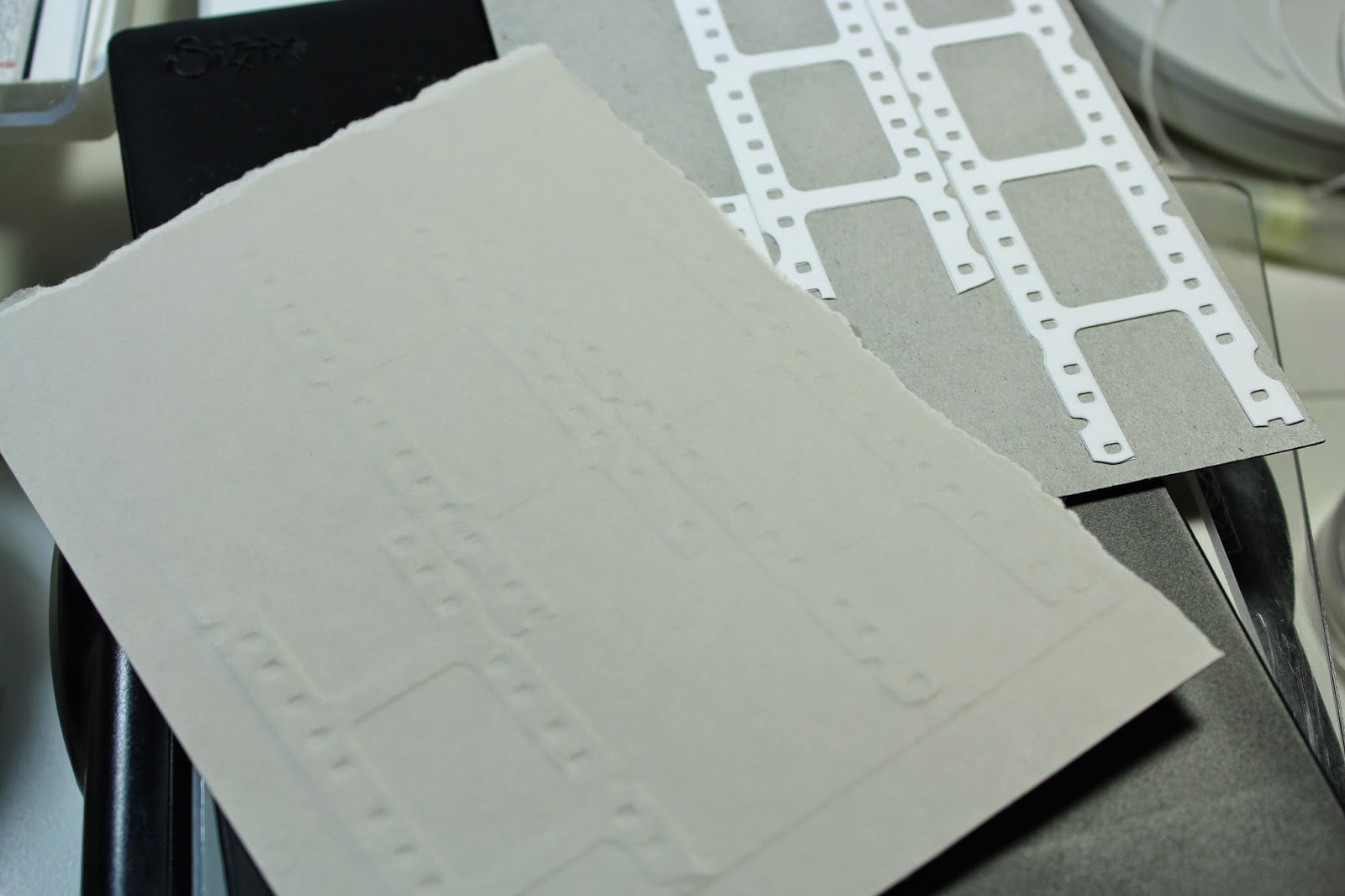 Club Scrap Creates Homemade Embossing Plate