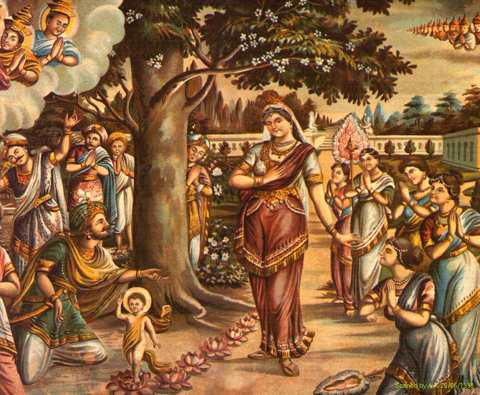 DhammapadaFingertips BIRTH OF A BUDDHA A BLESSING TO THE UNIVERSE