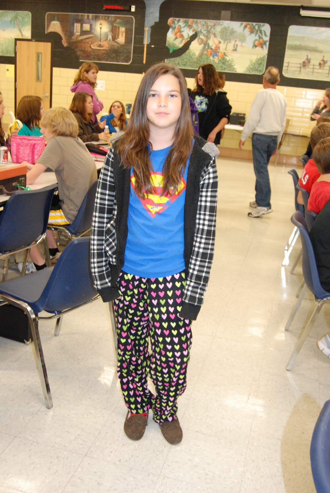 What's New at Truman: Spirit Week Monday~Pajama Day