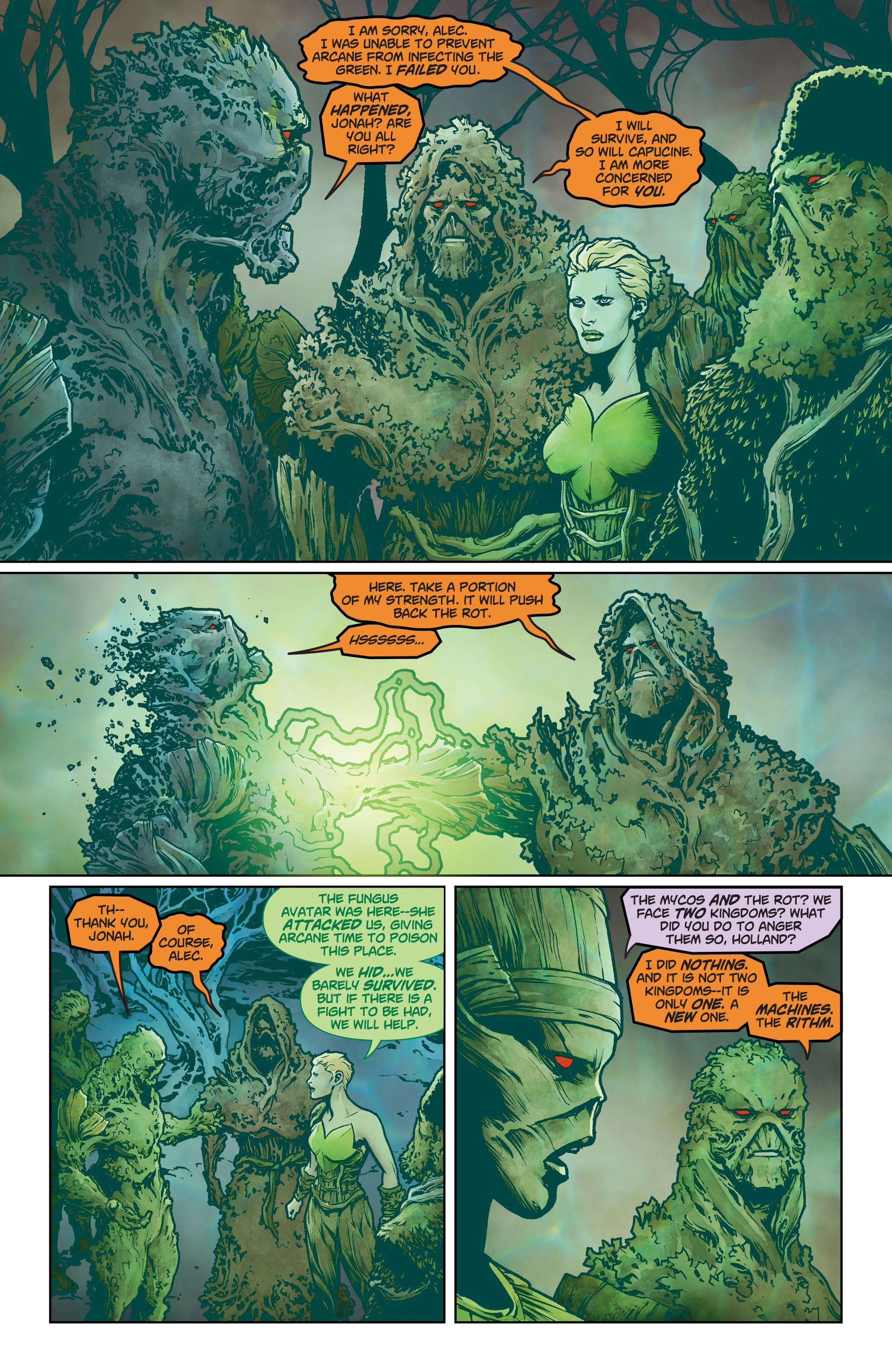 Read online Swamp Thing (2011) comic -  Issue #40 - 5