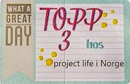 Project Life, Norge - Top3