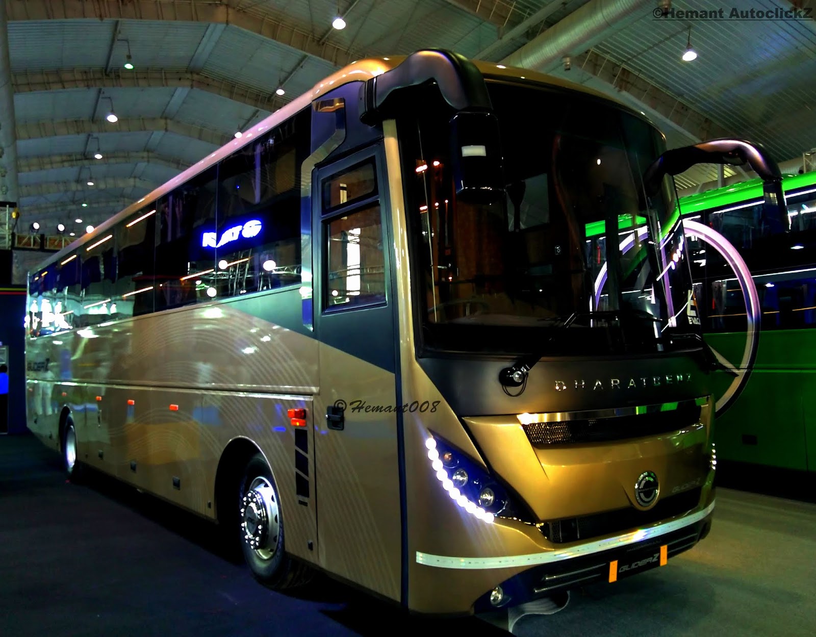 Hemant AutoclickZ Glider Z by MG Bus & Coach at Bus World 2018 Bangalore