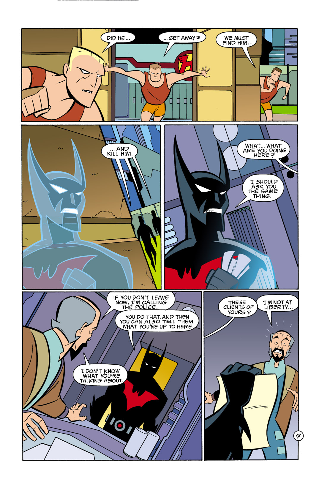 Read online Batman Beyond [II] comic -  Issue #11 - 15