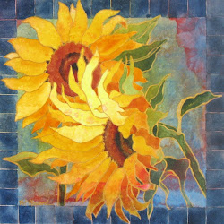 painting watercolor flowers paint aquabord learn workshop prism painted surface unique