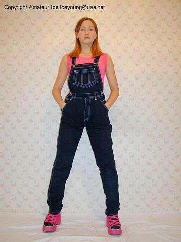 Girls Wearing Denim Overalls: General Finds Around The Place