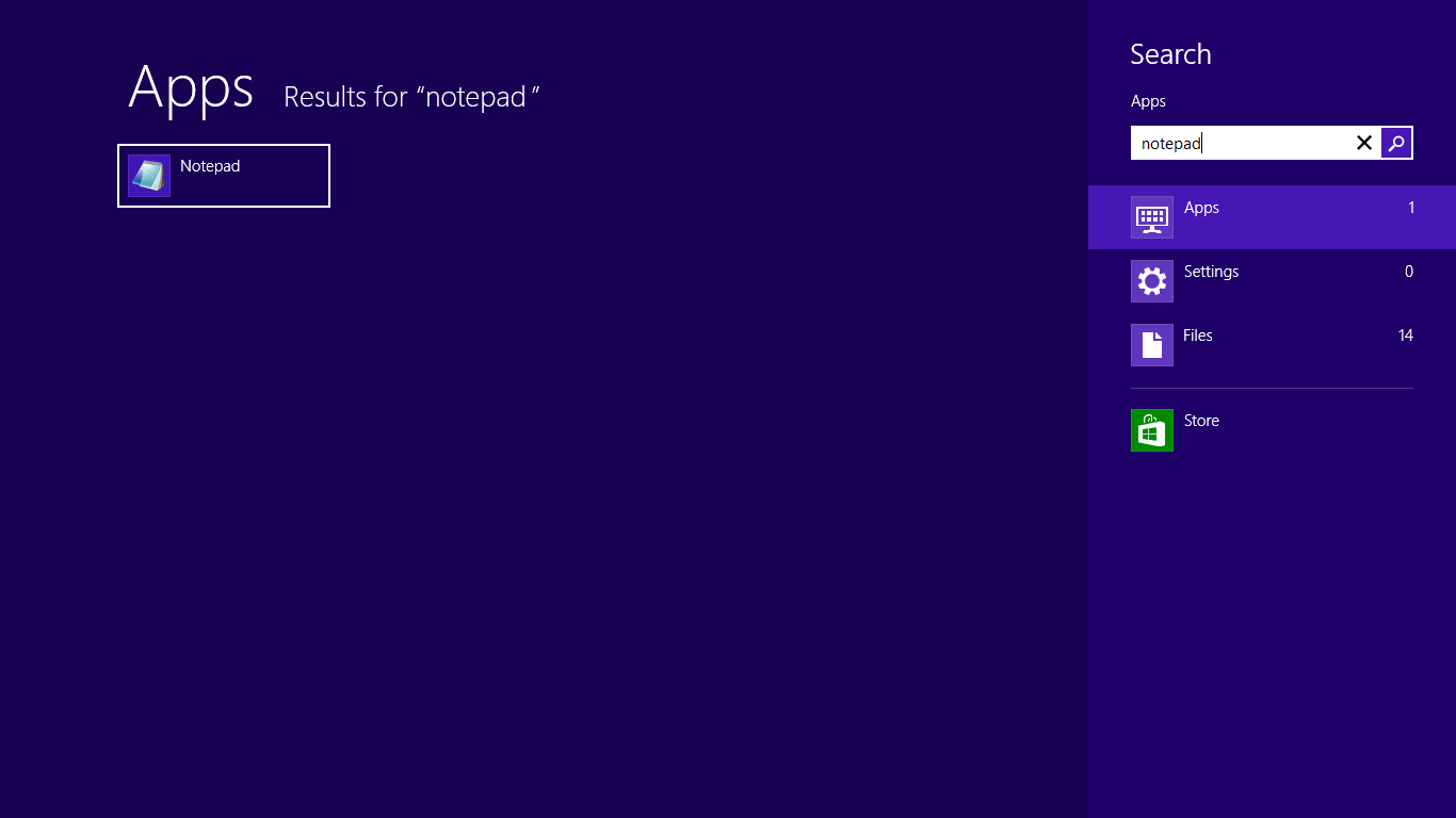 2. Lihat di sebelah kiri, maka akan tampil menu Notepad di sebelah kiri