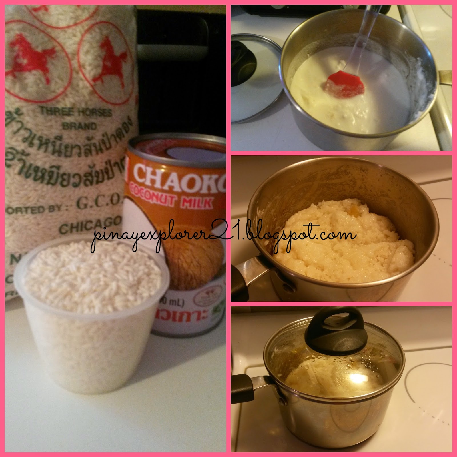 The Sweet Cuisinera: Puto Maya at Sikwate Recipe