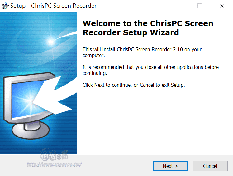 ChrisPC Screen Recorder 螢幕錄影截圖軟體