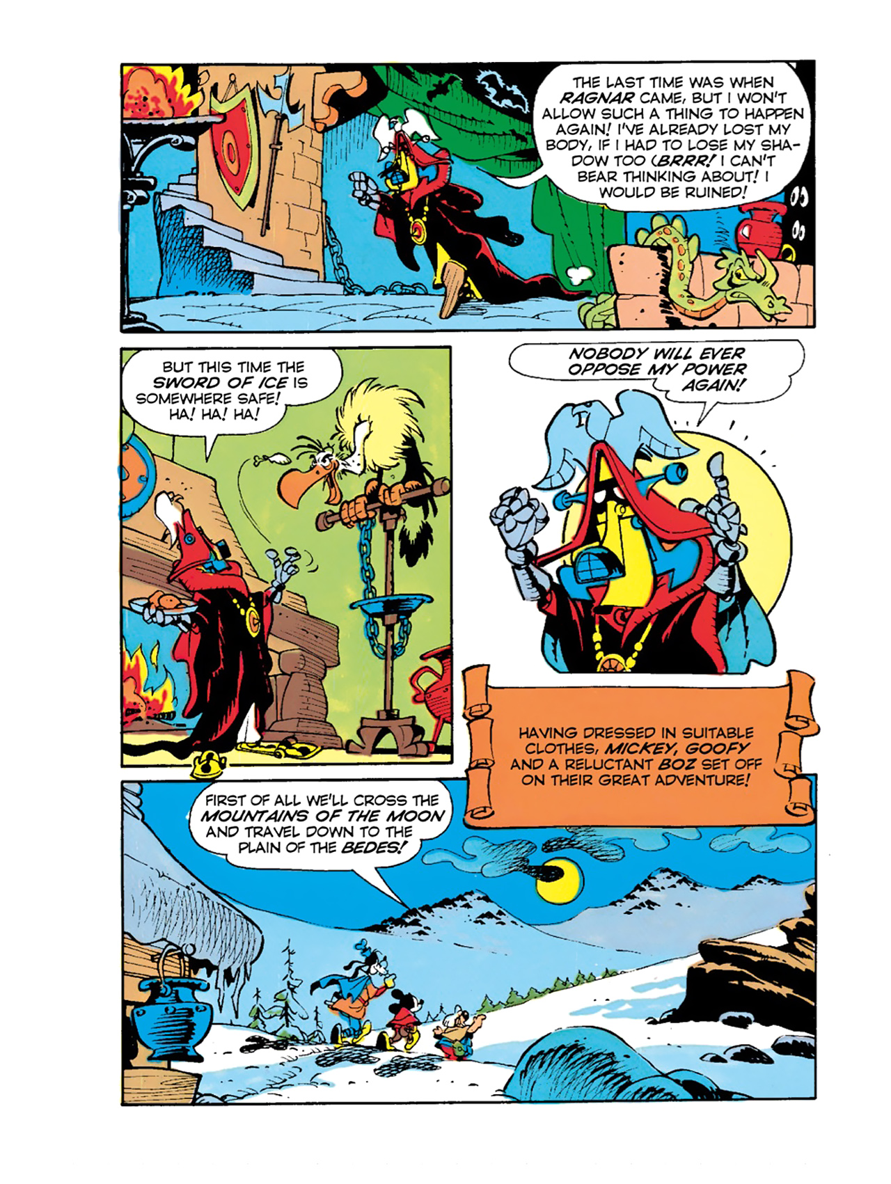 Read online Mickey Mouse in the Sword of Ice comic -  Issue #1 - 24