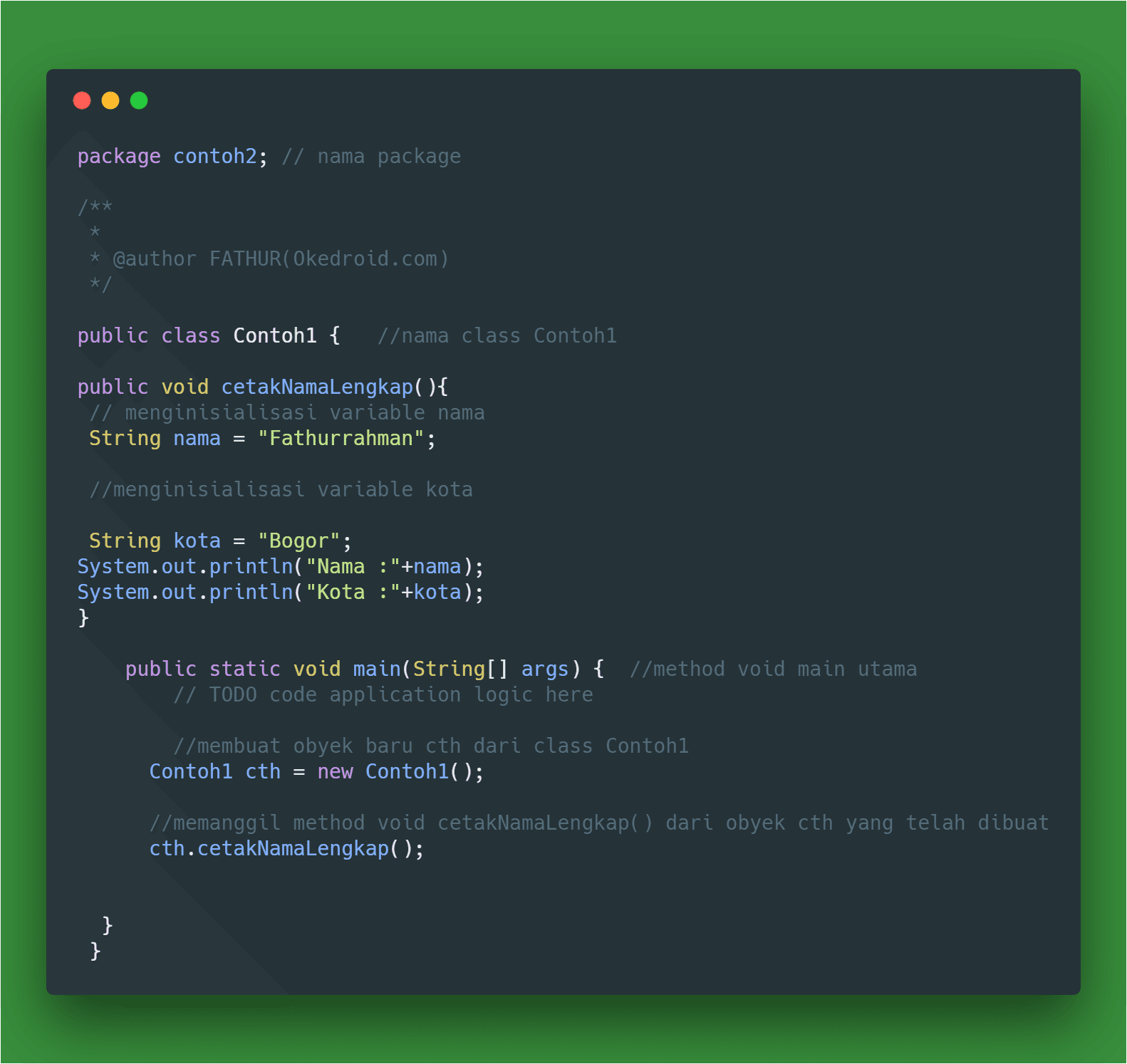 Belajar Mengenal Tipe Variable Bahasa Pemrograman Java - Java Media Kita