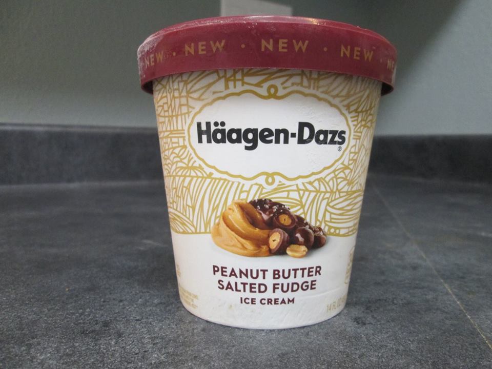 David's Ice Cream Reviews HäagenDazs Peanut Butter Salted Fudge