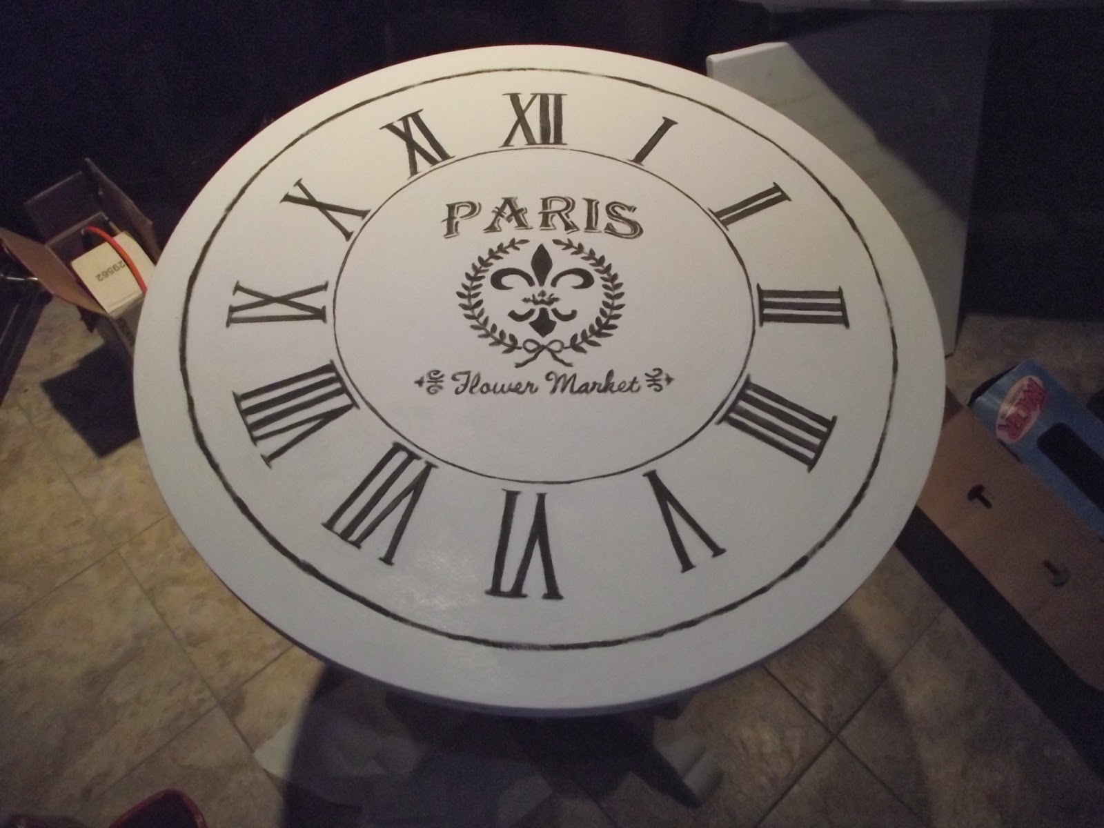 Great Bday!: Clock Table