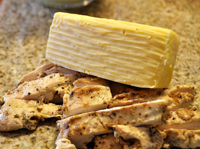 chicken cordon bleu casserole: Butter and chicken