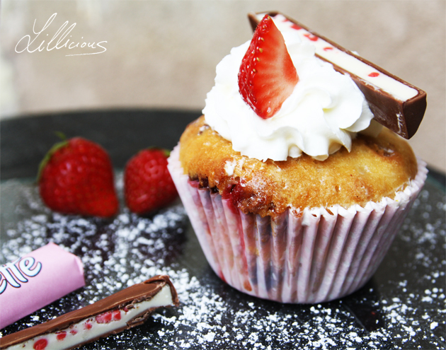 Lillicious: Yoguretten - Erdbeer Muffins