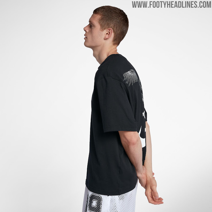nike off white football tee