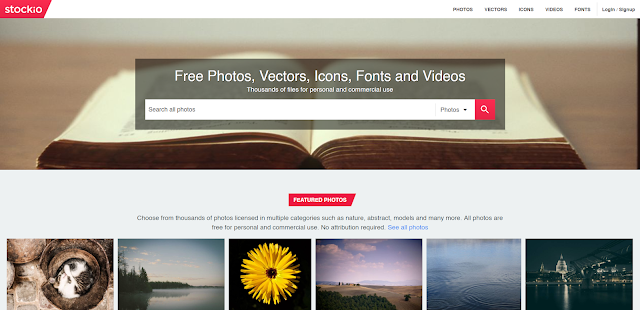 Stockio free vector websites, free vector resource for graphic designers