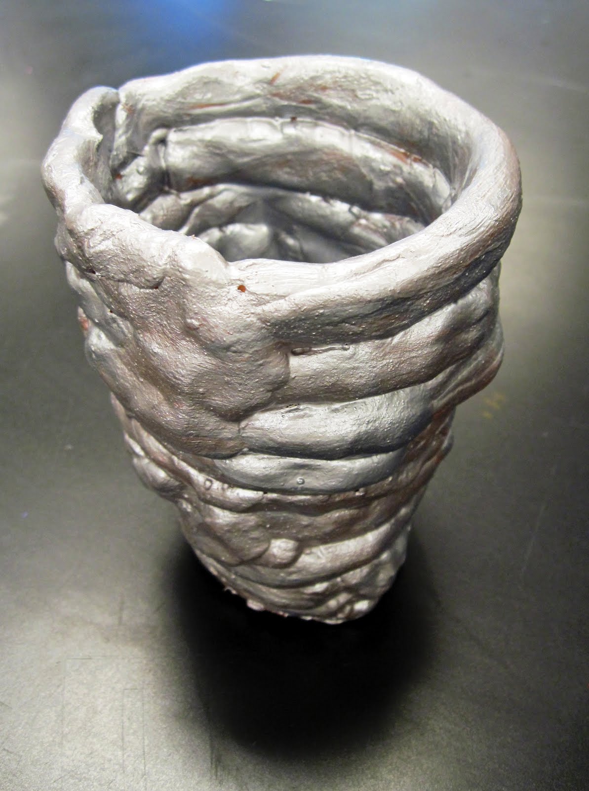 There's a Dragon in my Art Room Coil pots with air dry clay