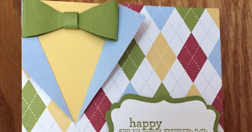 Crafts by Beth: Father's Day Bow Tie Card