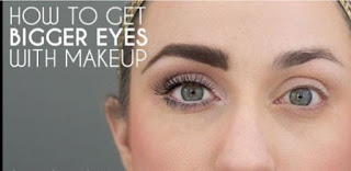 Tutorial Cara Membuat Mata Terlihat Besar dengan Makeup
