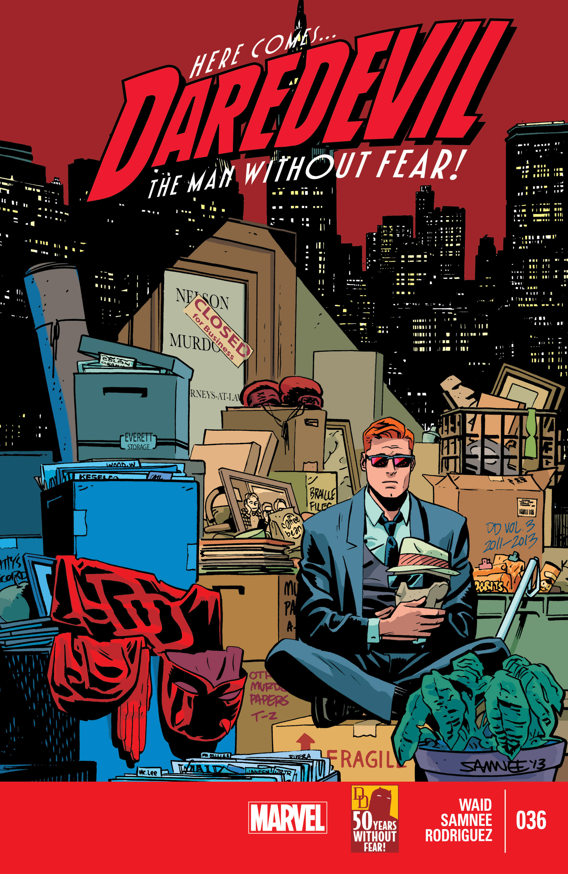 Read online Daredevil (2011) comic -  Issue #36 - 1
