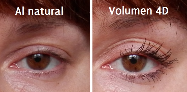 Máscaras de pestañas volumen opinión comparativa