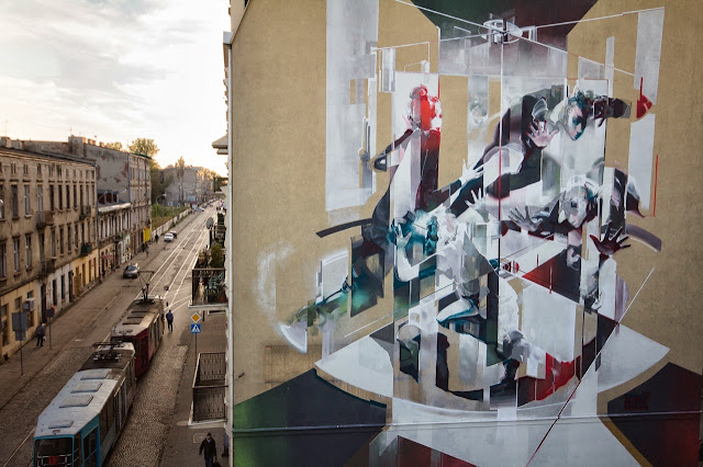 Street Art By Polish Artist Tone For Fundacja Urban Forms 2013 In Lodz, Poland. 3