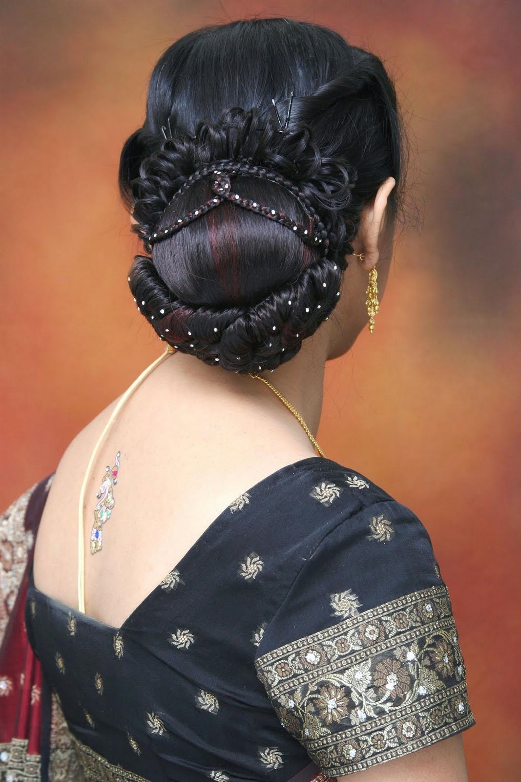 latest bridal hairstyle indian ~ bridal wears