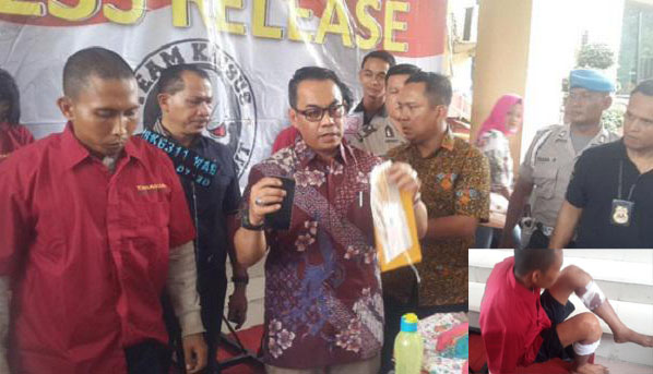 Tersangka penculik dan penganiaya siswi SMA di Pematangsiantar Dede Saputra Tersangka penculik dan penganiaya siswi SMA di Pematangsiantar Dede Saputra