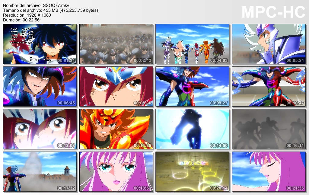 Saint Seiya Omega Temporada 2 Capitulo 26@28 (76@78)