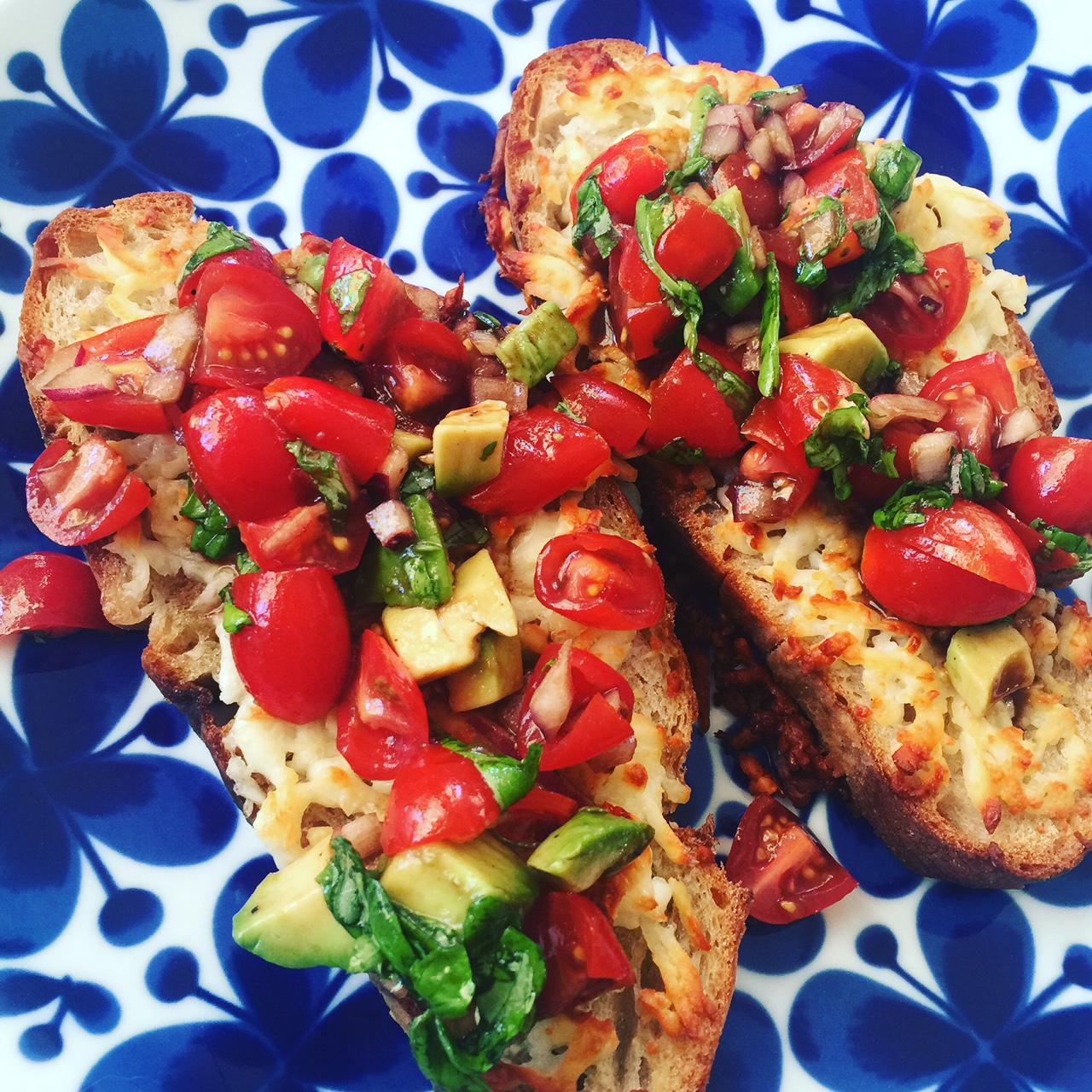 Anne's Food Amazing halloumi toast