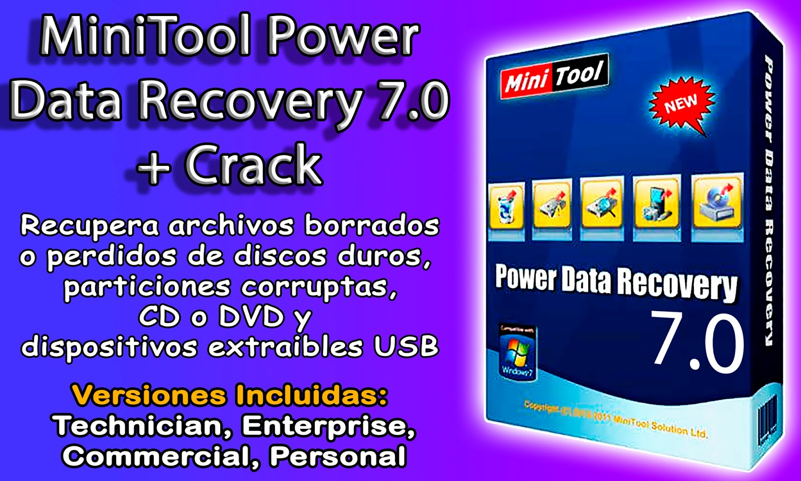 minitool power data recovery 7.0 with crack