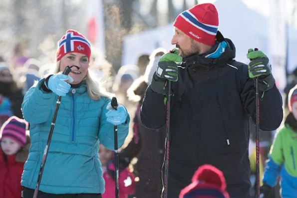 King Harald V and Queen Sonja of Norway, Crown Princess Mette-Marit of Norway and Crown Prince Haakon of Norway, Prince Sverre Magnus of Norway, Princess Ingrid Alexandra of Norway, Princess Märtha Louise