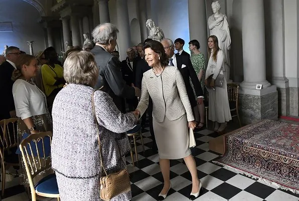 King Carl Gustaf, Queen Silvia and Prince Carl Philip at a award ceremony. Princess Madeleine, Princess Leonore, Princess Sofia, Estelle,Victoria