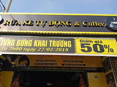 Rửa xe máy tự động