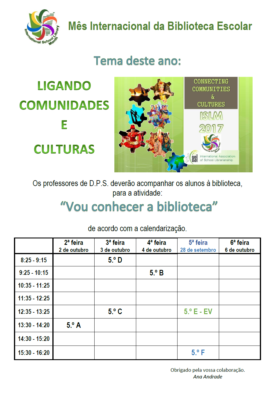 Atividades 2016.17 « Biblioteca Escolar