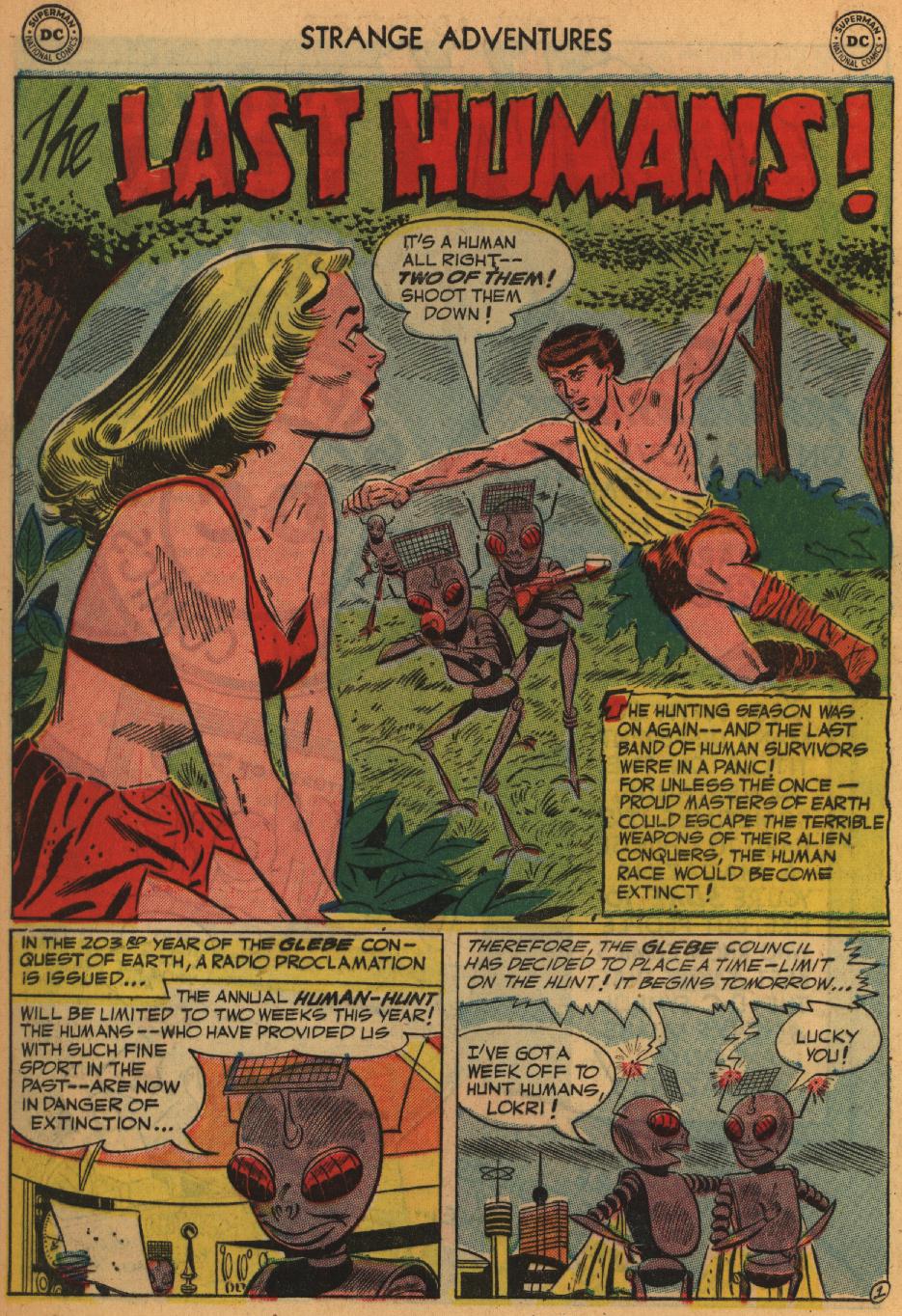 Read online Strange Adventures (1950) comic -  Issue #27 - 28