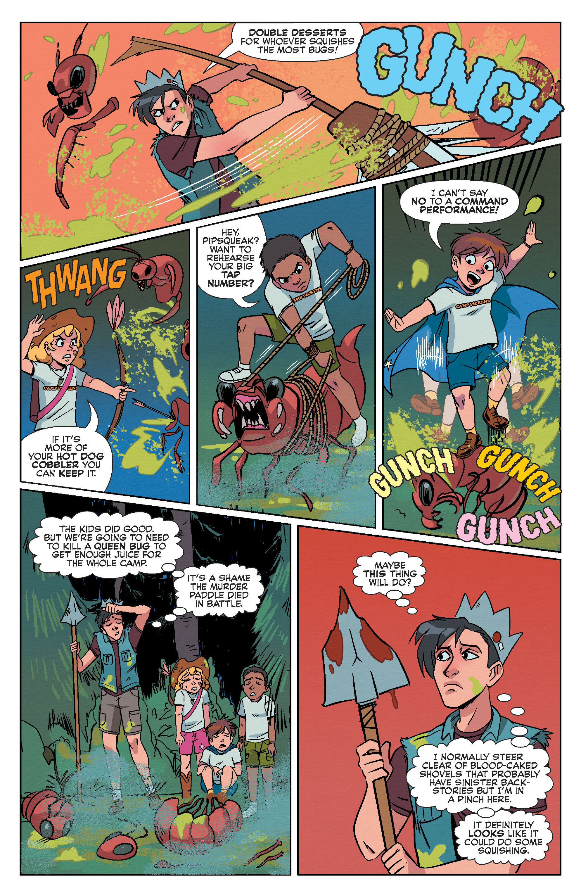 Read online Chilling Adventures Presents … Camp Pickens comic -  Issue # Full - 13