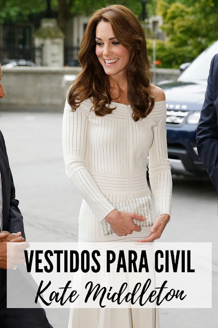 Vestido para casamento civil: Estilo Kate Middleton