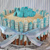 I think I could do that!: Blue Baby Boy Shower Cake