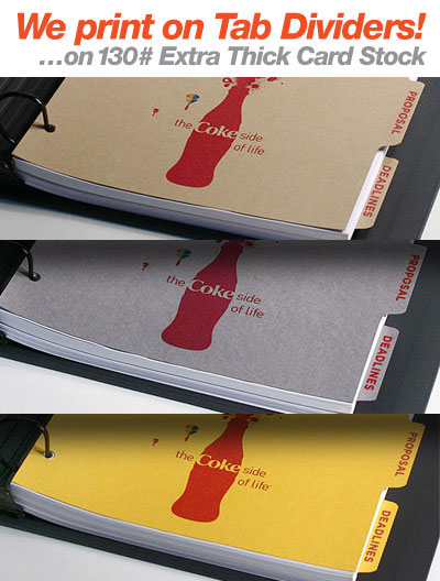paolo cardelli how to print on tab dividers