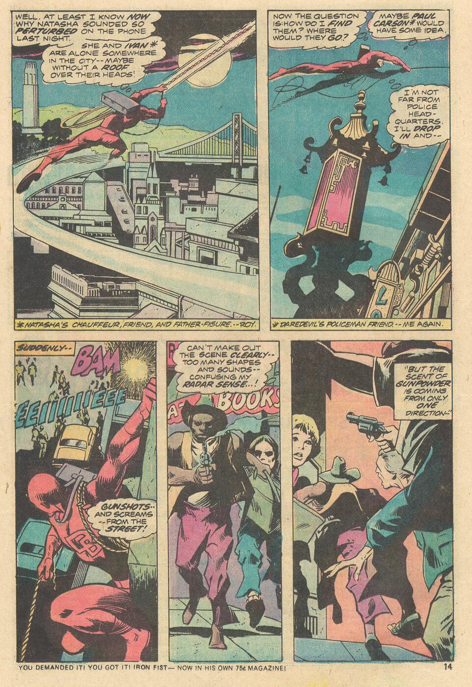 Read online Daredevil (1964) comic -  Issue #116 - 16
