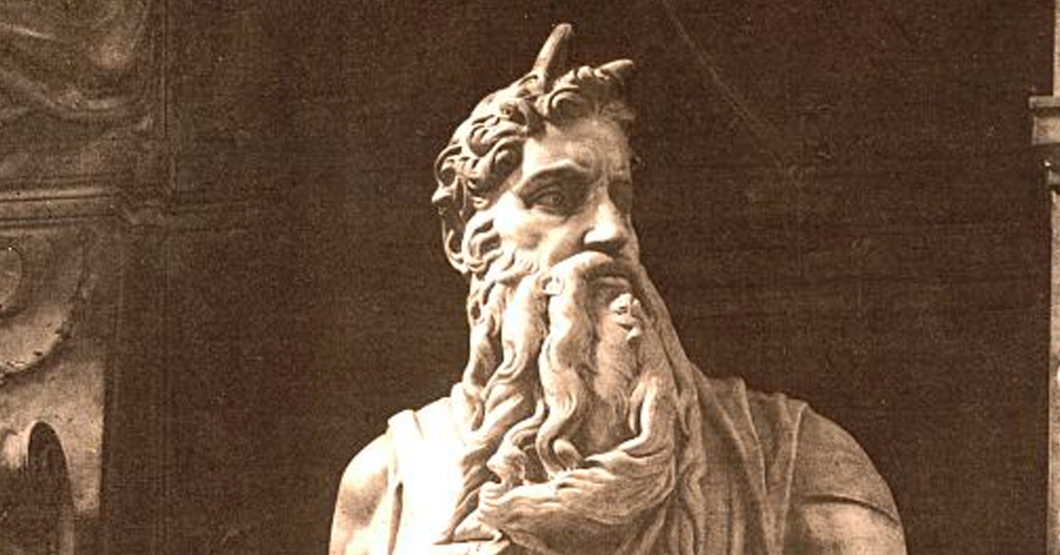 Why Moses portrayed with horns on his head Why Moses portrayed with horns on his head
