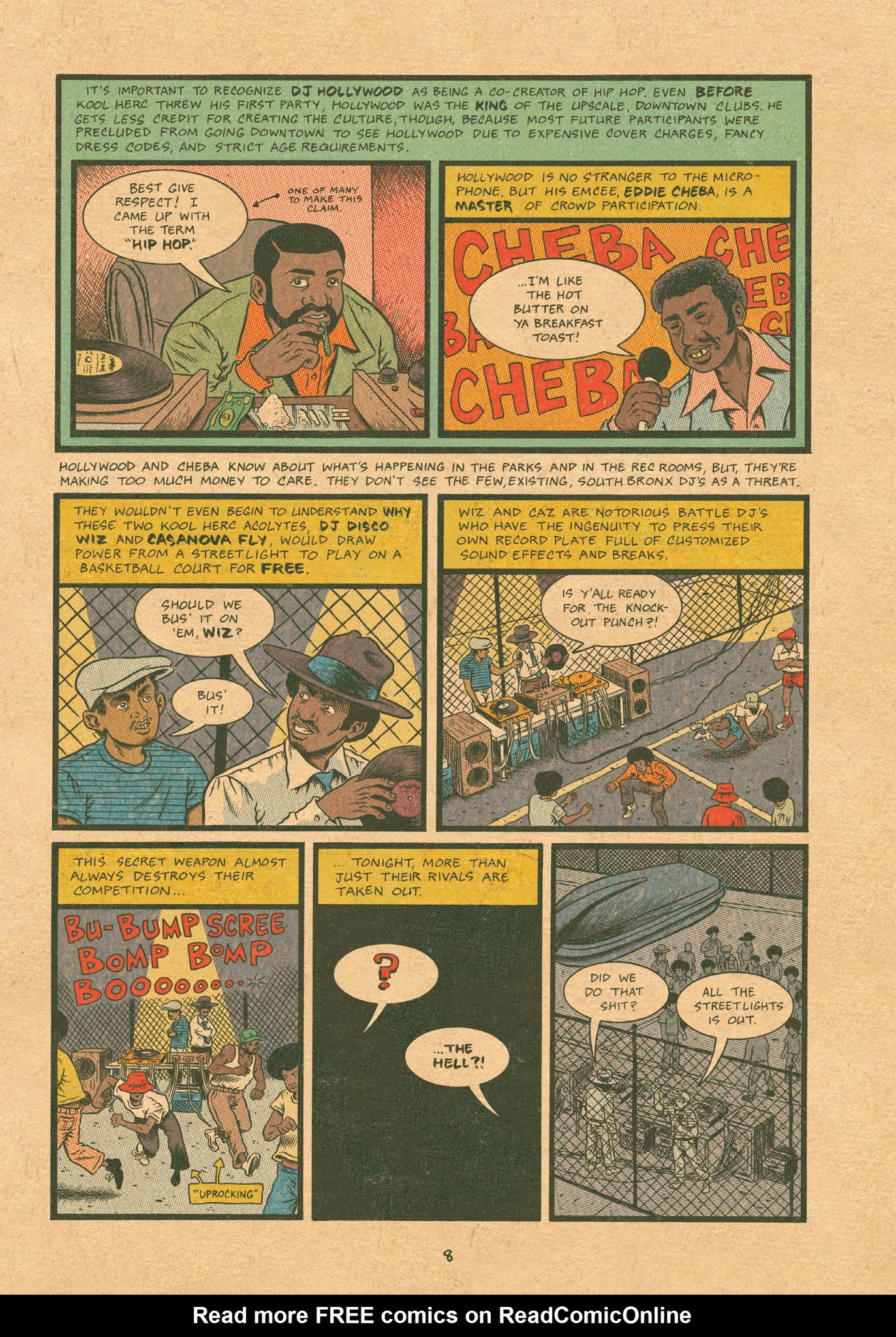 Read online Hip Hop Family Tree (2013) comic -  Issue # TPB 1 - 9