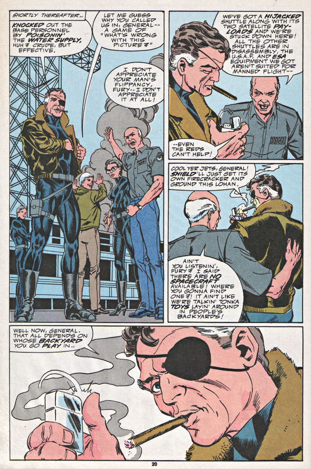 Read online Nick Fury, Agent of S.H.I.E.L.D. comic -  Issue #15 - 16