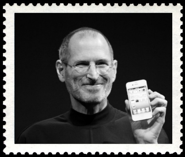 スティーブ・ジョブズの切手。Steve Jobs Postal Stamp