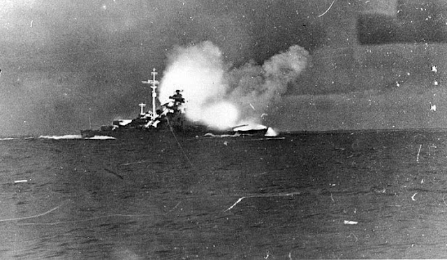 Bismarck Battle of Denmark Strait 24 May 1941 worldwartwo.filminspector.com