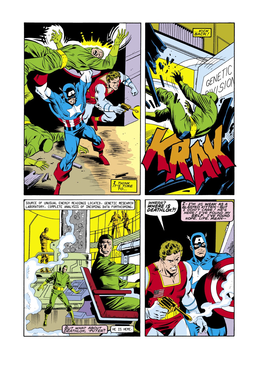Read online Captain America (1968) comic -  Issue #286 - 22