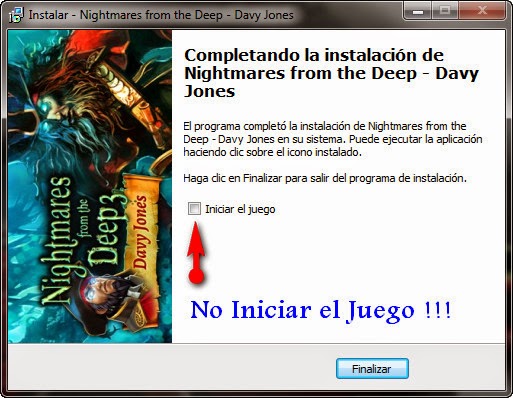 Pesadillas profundas 3: Davy Jones (castellano)